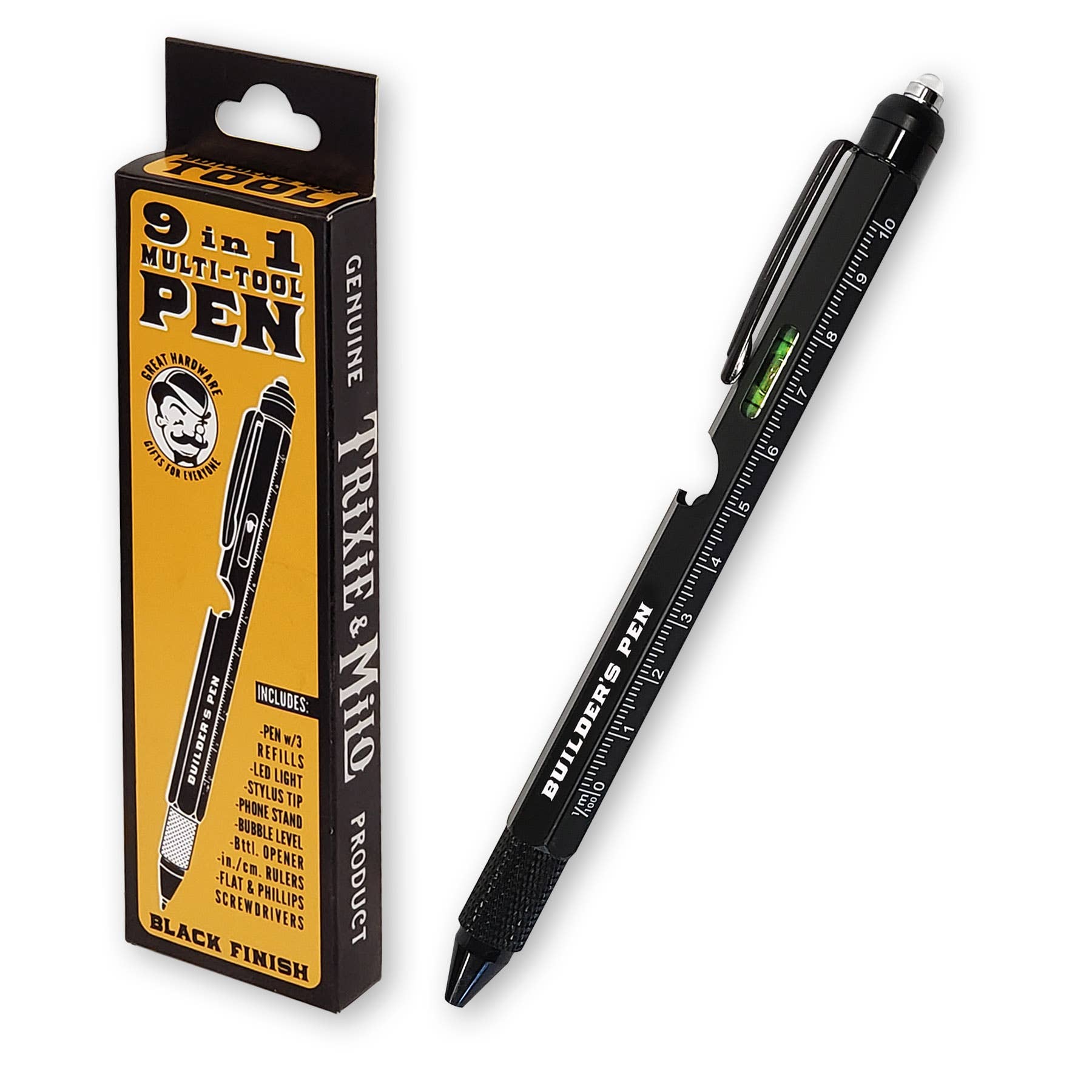 Lucky Jack Builder's Pen 9-in-1 Multi-Tool