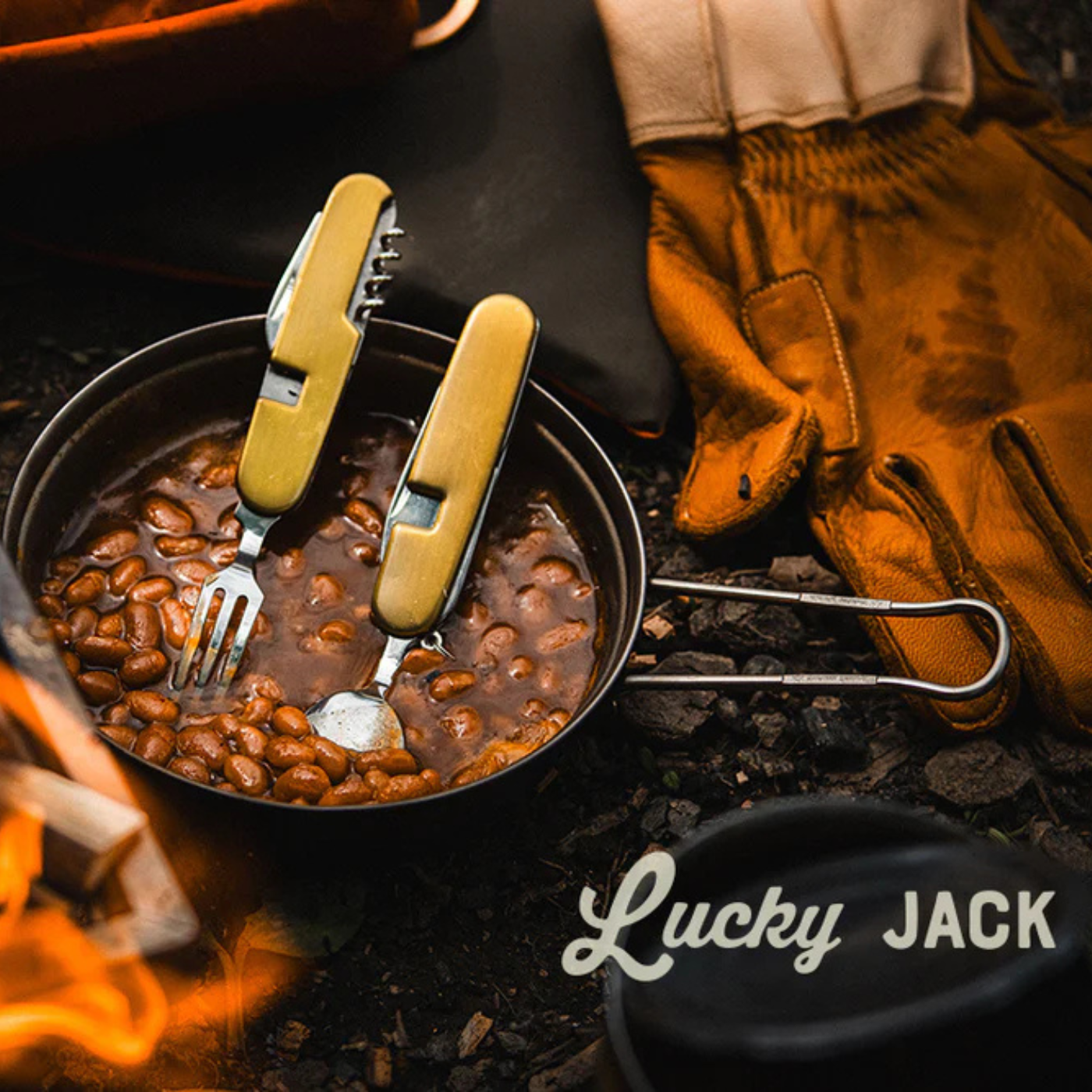 Lucky Jack Hobo Knife 7-in-1 camping utensil multi-tool