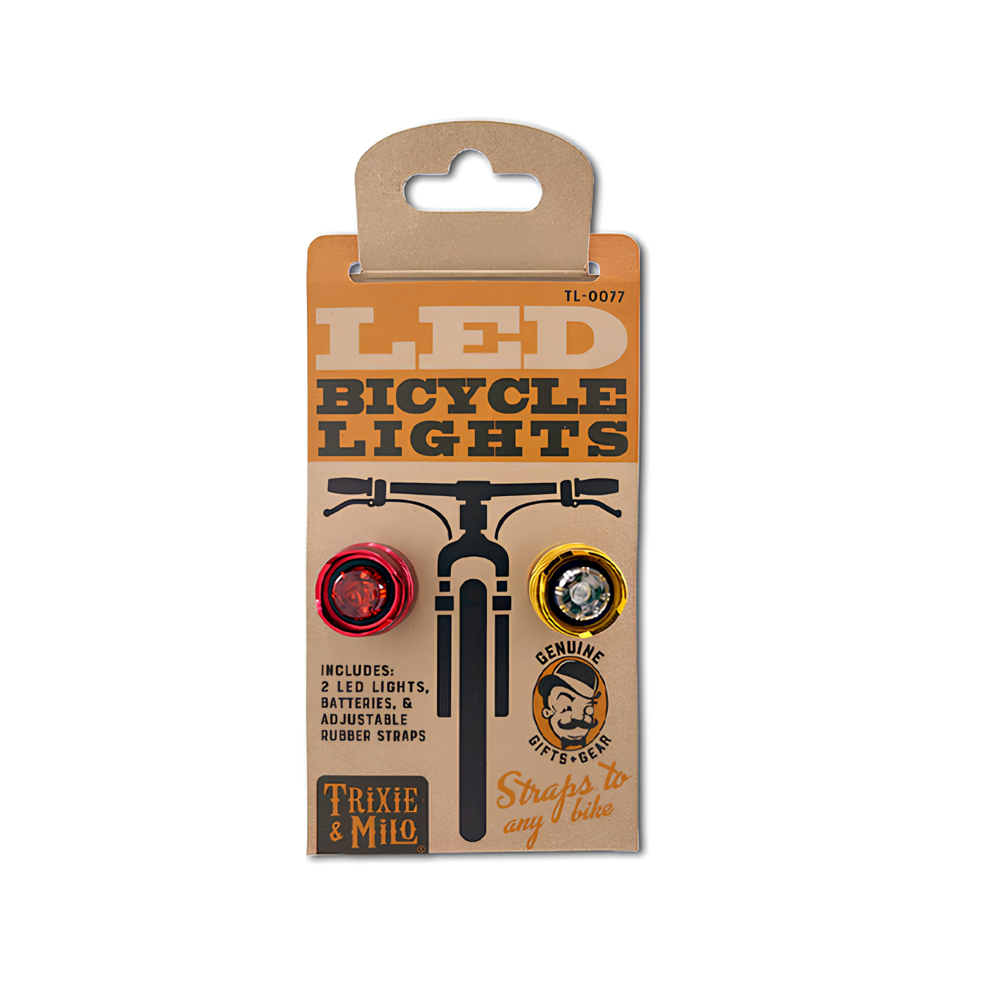 Lucky Jack LED Bike Lights front and rear set