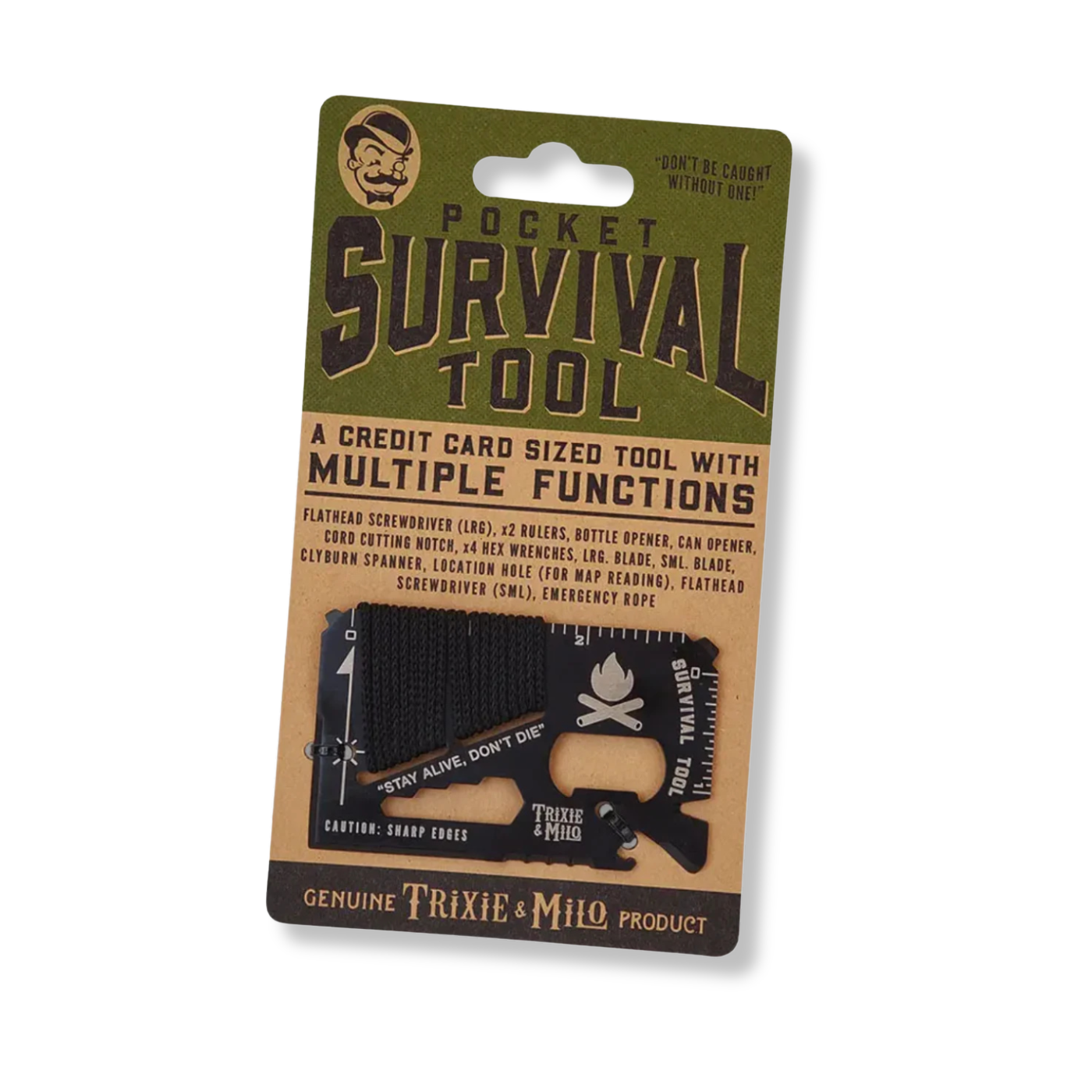 Lucky Jack Survival Tool Card wallet multi-tool