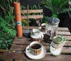 Durable stone incense holder weather resistant