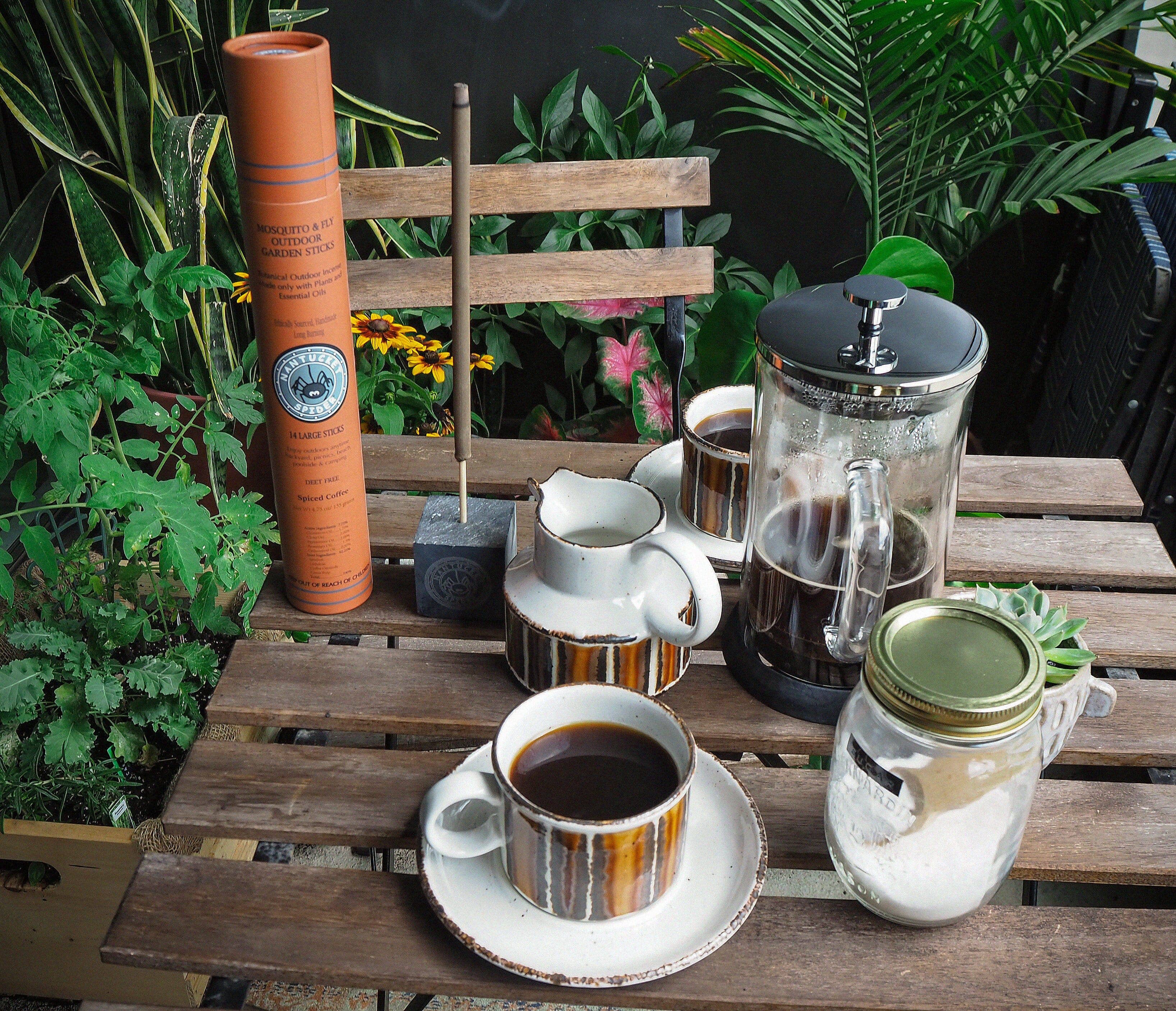 Durable stone incense holder weather resistant