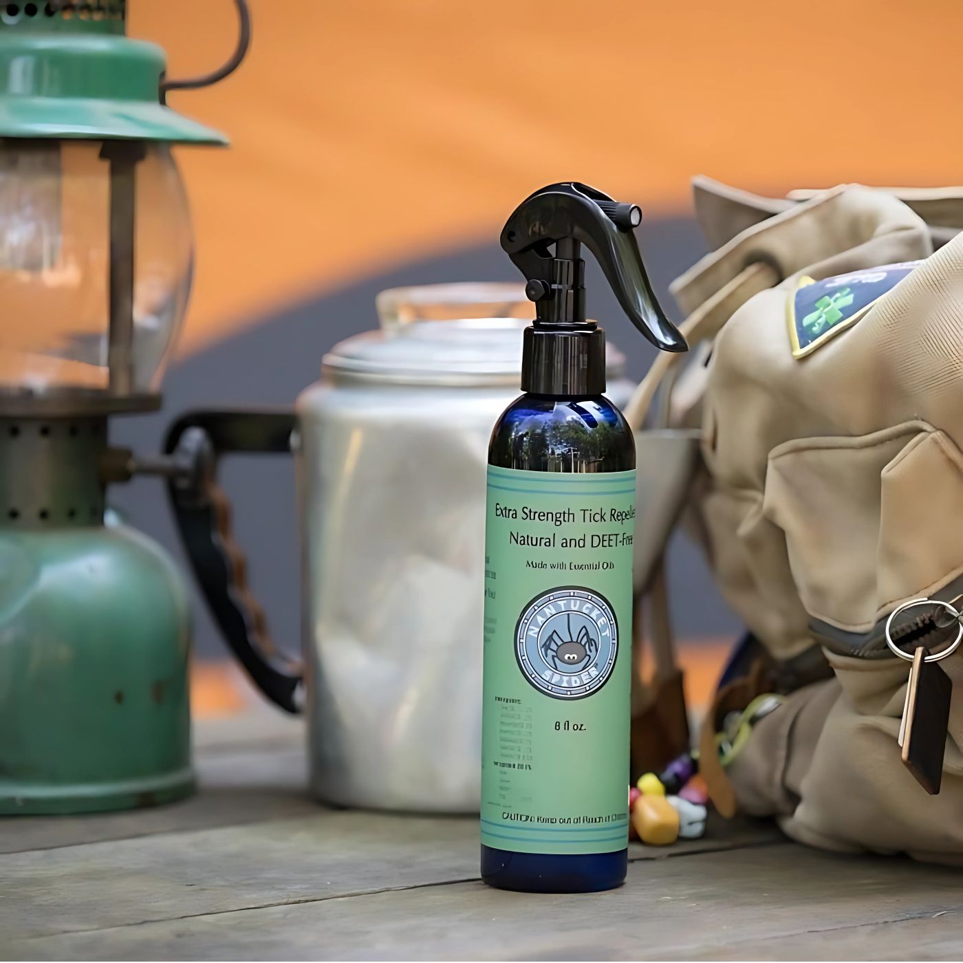 Nantucket Spider natural tick repellent spray DEET-free