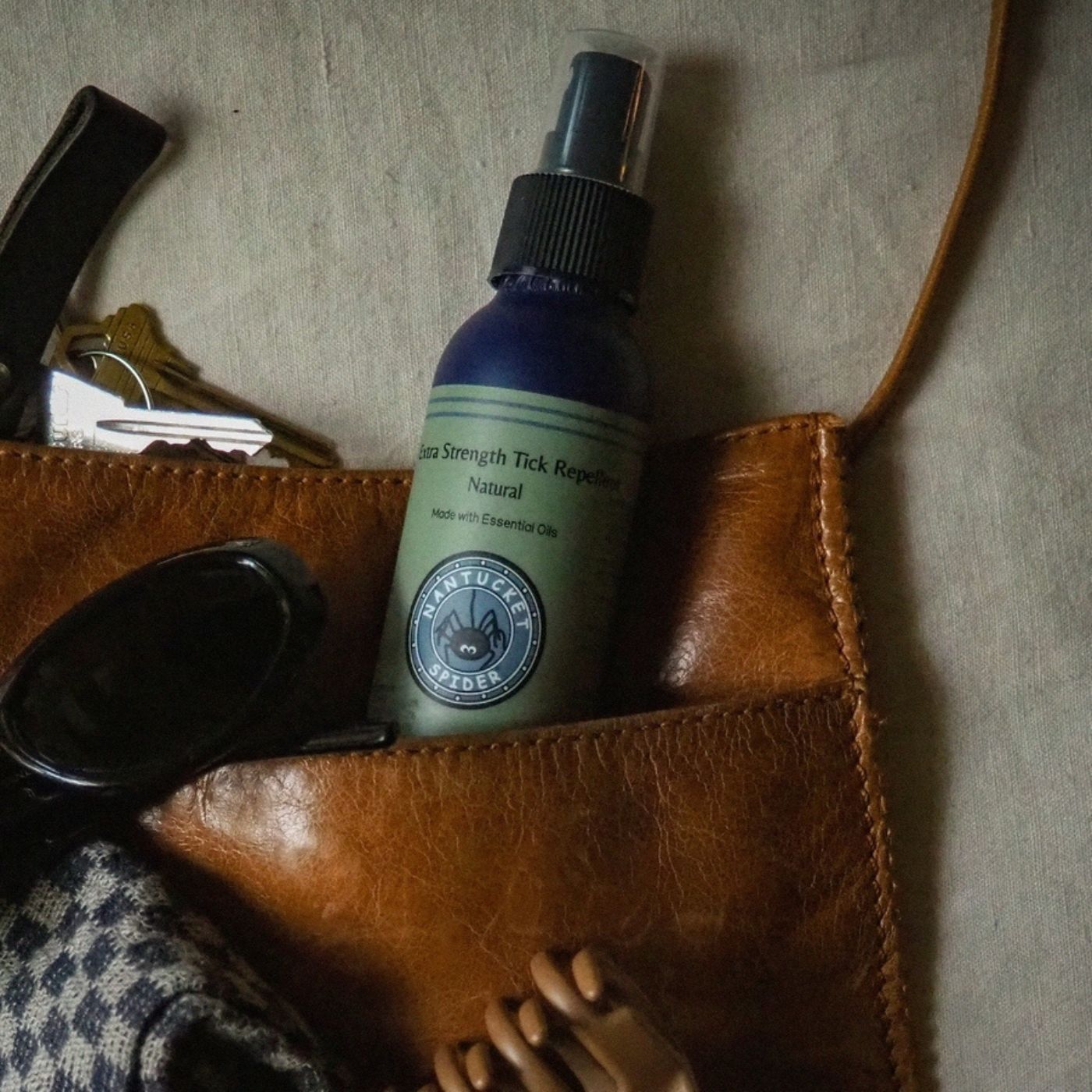 Nantucket Spider natural tick repellent spray DEET-free