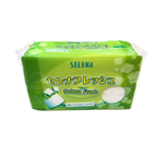 Soft lint-free cotton pads for toner application