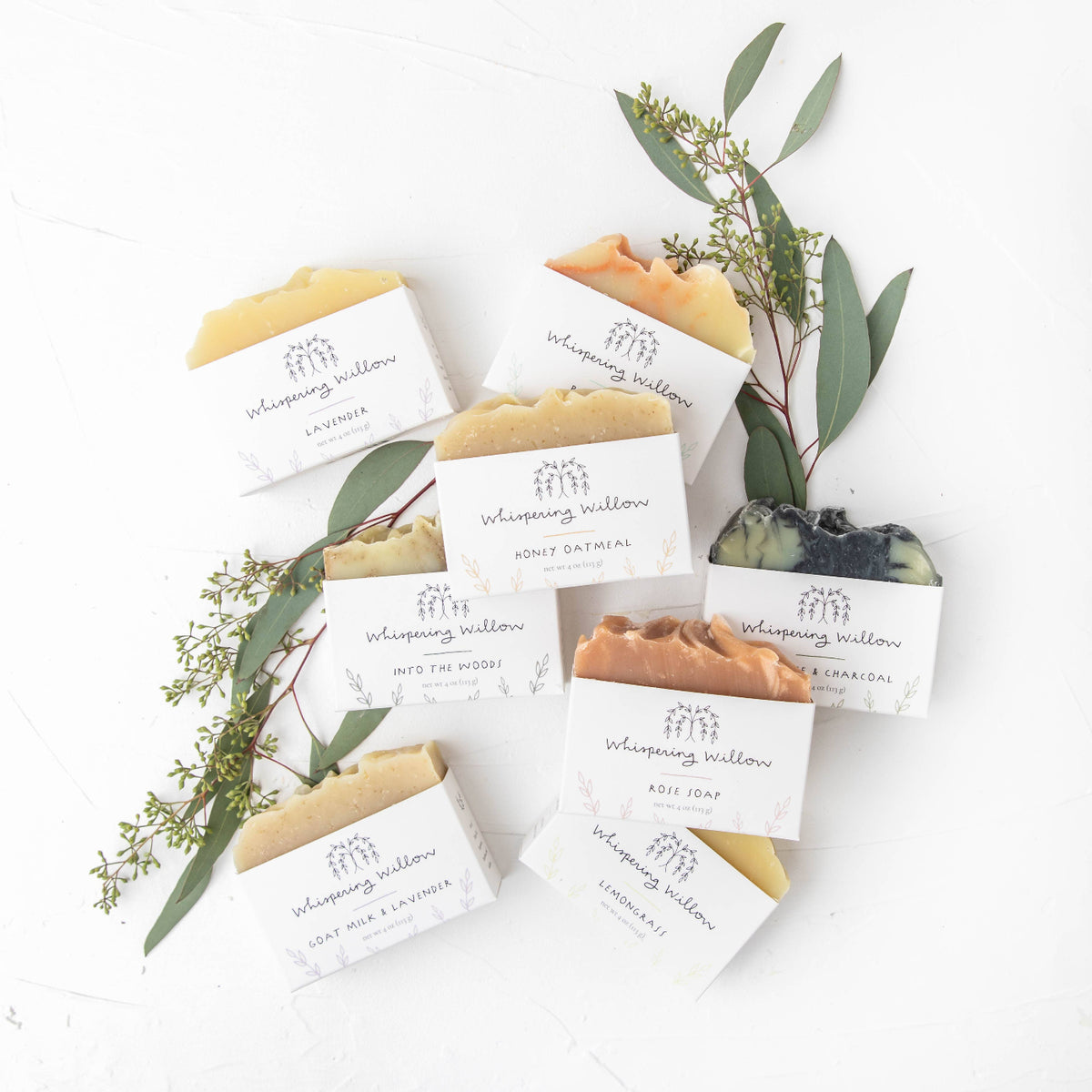 Natural goat milk and lavender bar soap