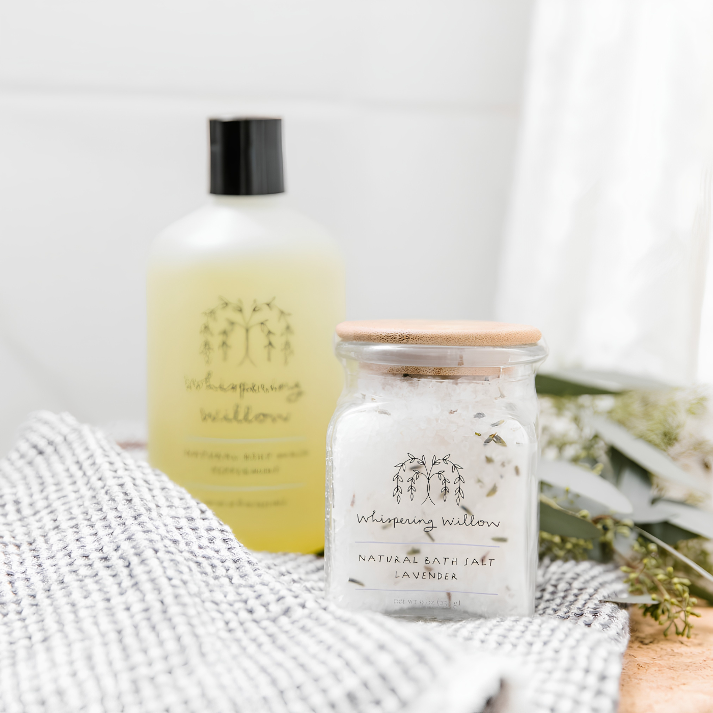 Calming lavender body wash for soft hydrated skin