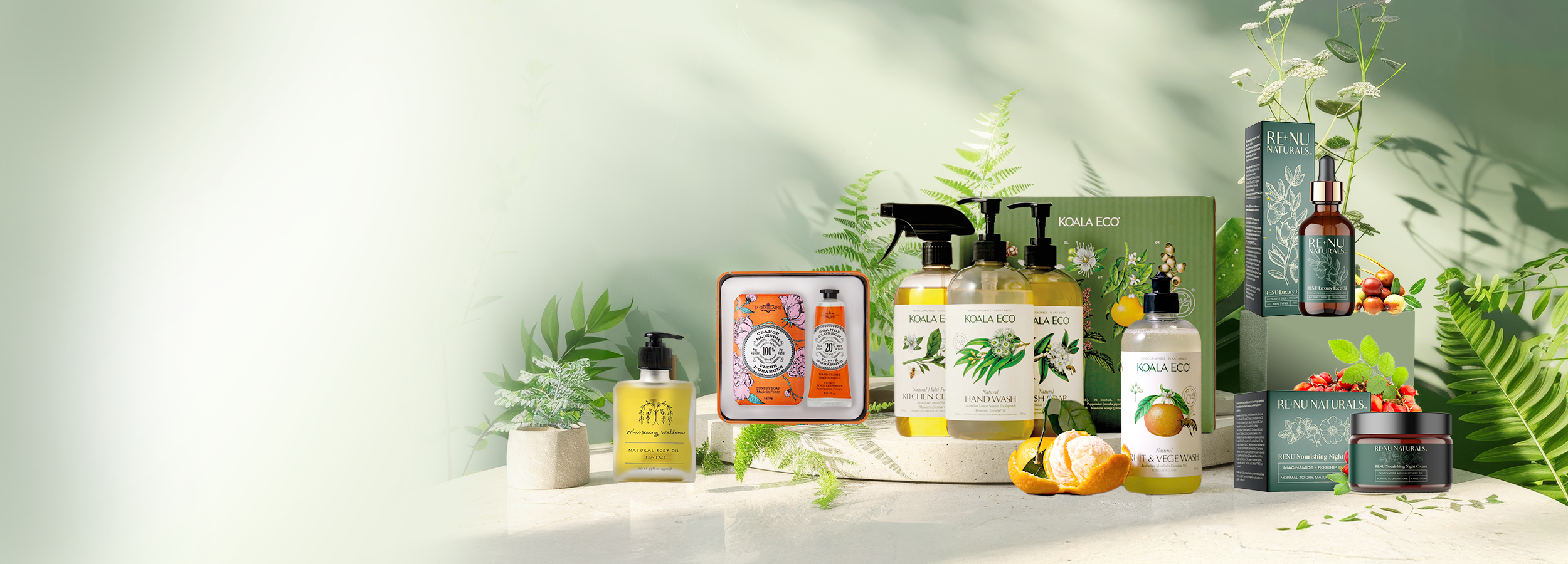 Eco-friendly snacks and sustainable living essentials