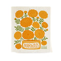 The Neighborgoods Marigolds Swedish sponge cloth