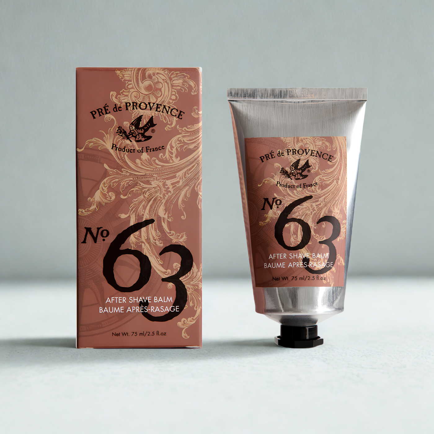 French after shave balm with shea butter and aloe vera