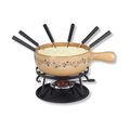 Nouvel Home Enzian 9-piece terracotta cheese fondue set