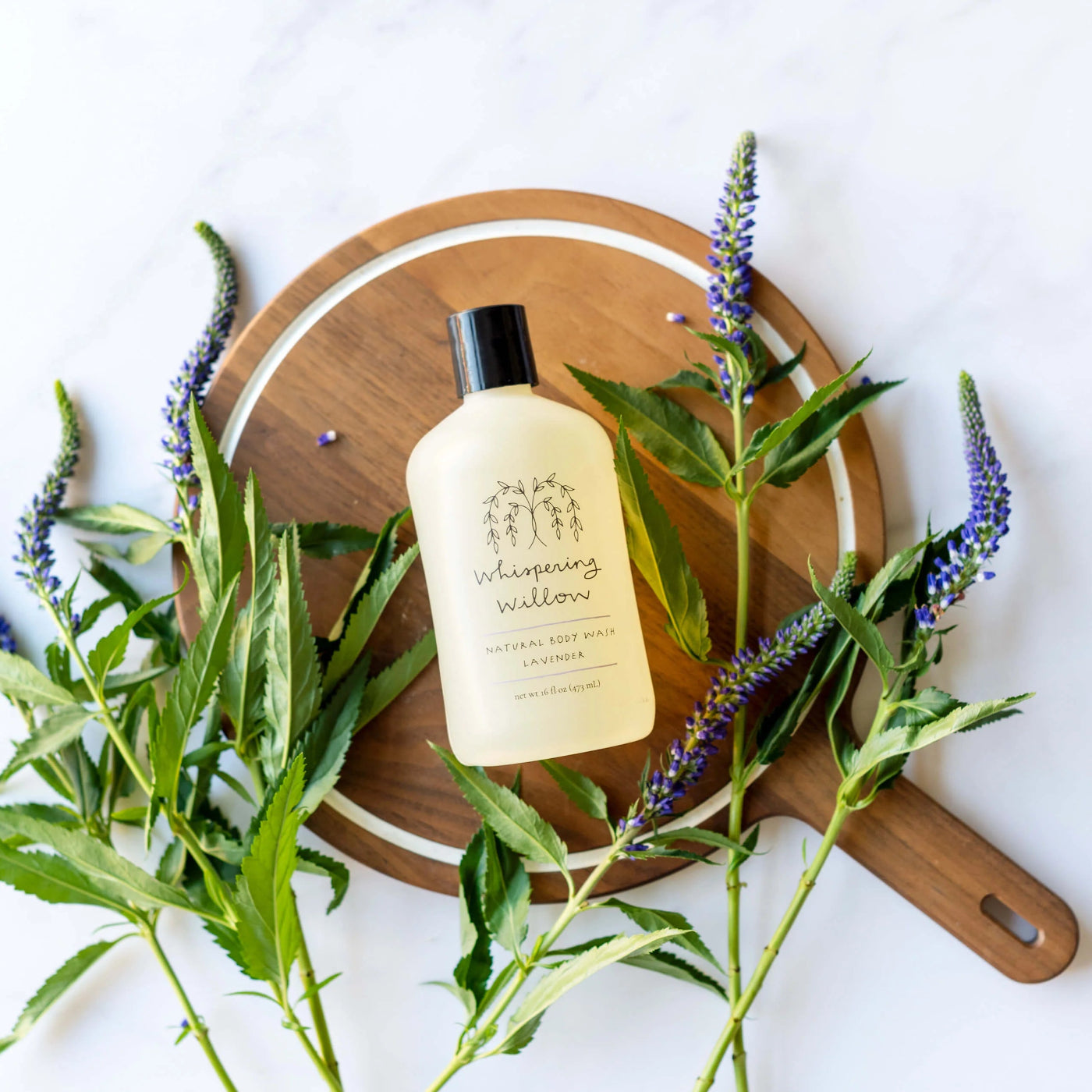 Organic lavender hand and body wash by Whispering Willow