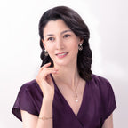 Lotus Fairies Drop Earrings Rose Gold - Shen Yun Collections