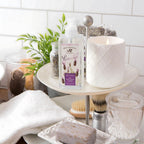 Pre de Provence lavender shower gel in a bathroom