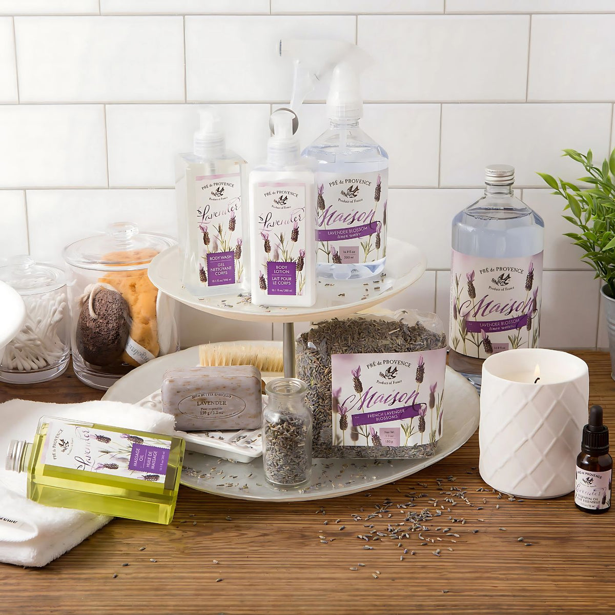 Pre de Provence Lavender Shower Gel made in France