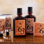 No. 63 men's post shave moisturizer with woody spicy fragrance