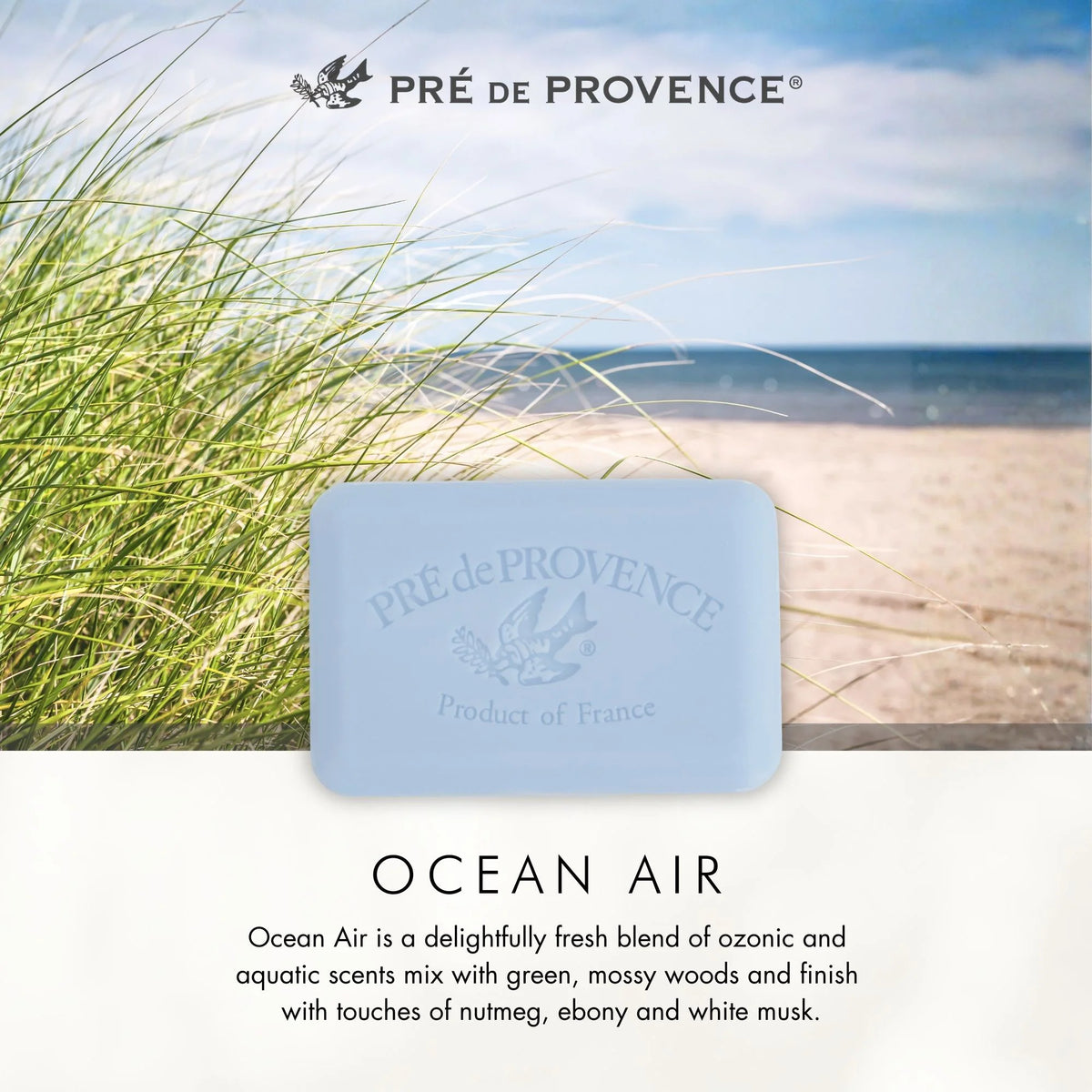 Pré de Provence ocean air Soap inspired by Provence