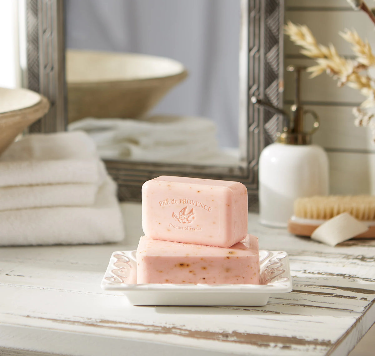 Pré de Provence Rose Petal Soap Bar