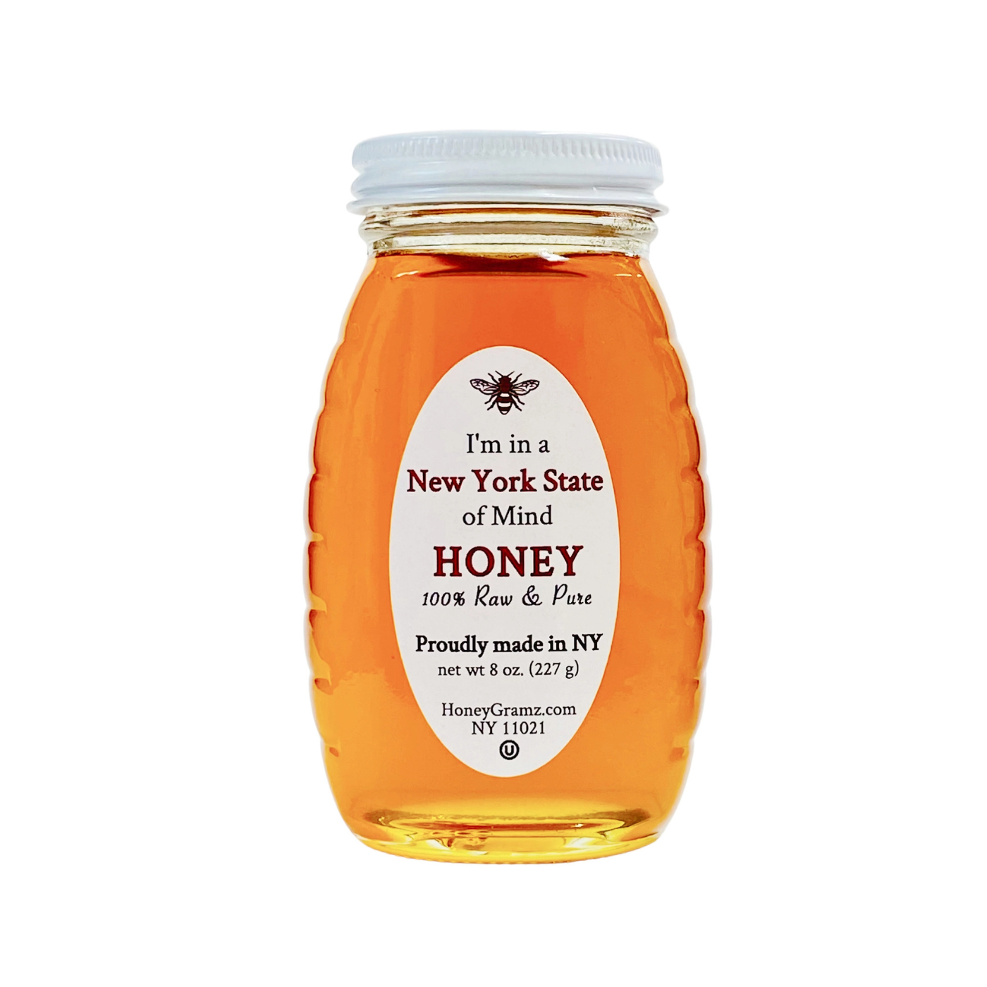 Natural raw honey with seasonal flavor variation