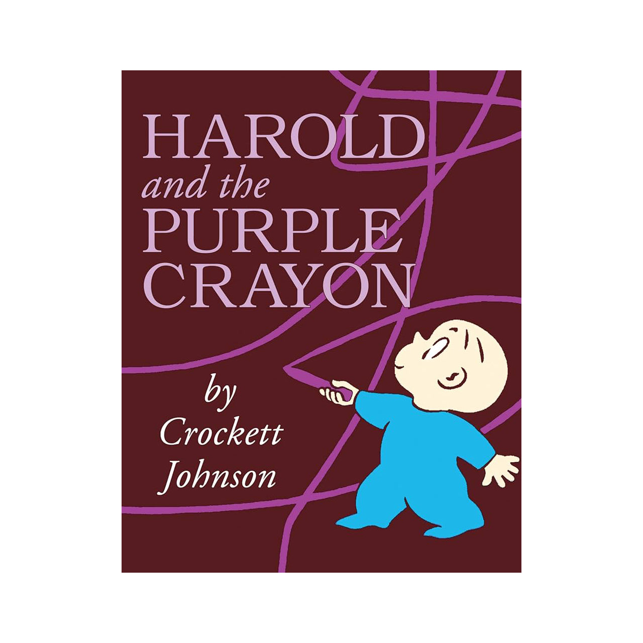 Harold And The Purple Crayon Board Book: Crockett Johnson