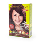 Natural Mi Ya Herbal Hair Dye - Ammonia-Free, Red Chestnut Color, with Ginseng & Henna for Nourished, Healthy Hair