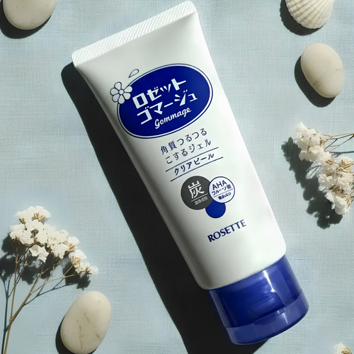 Japanese AHA charcoal peeling gel