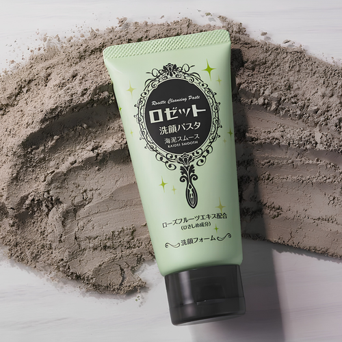 Rosette Cleansing Paste Muddy Sea Clay Face Wash 120g