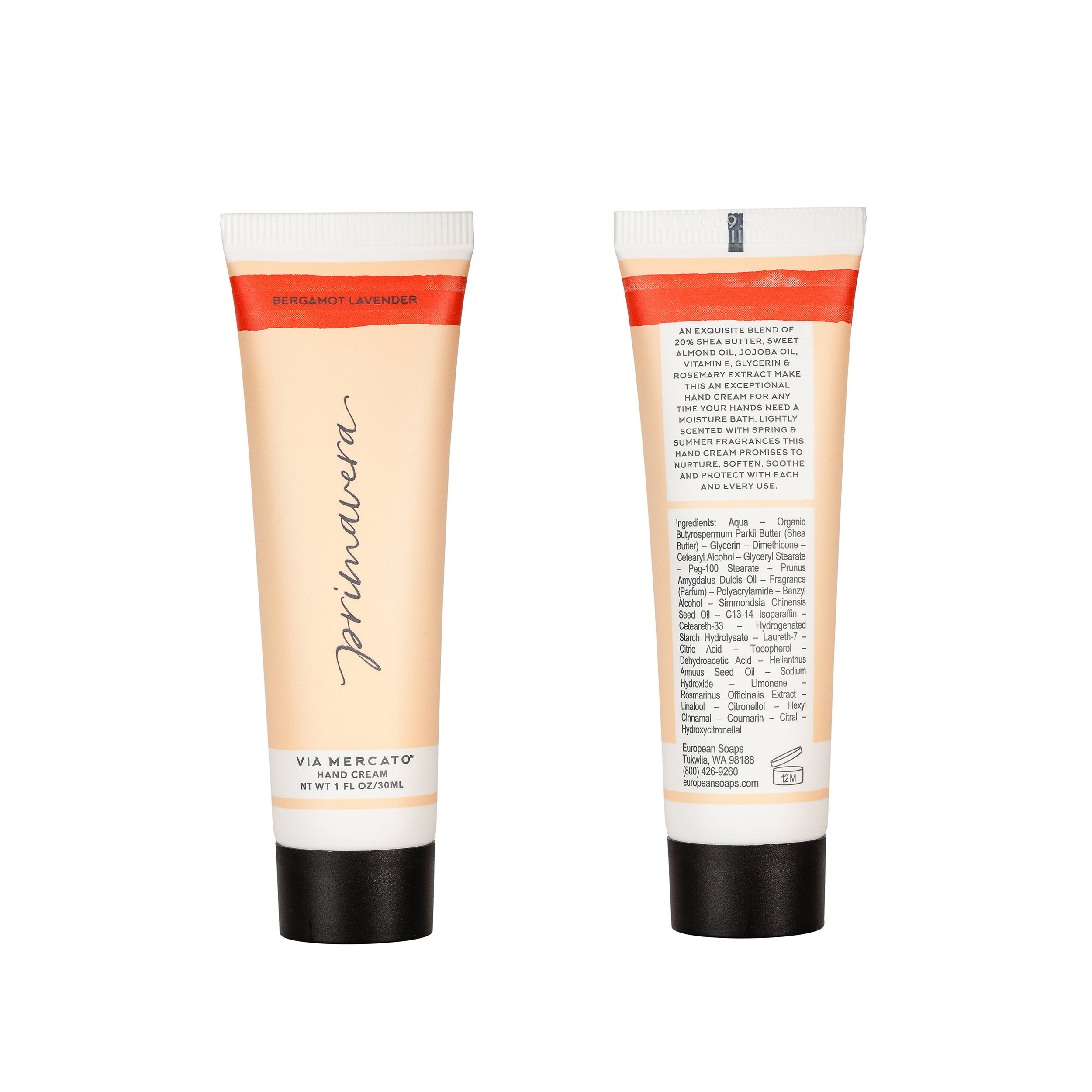 VIA MERCATO – Primavera Italian Soap & Hand Cream DUO (Random Selection)