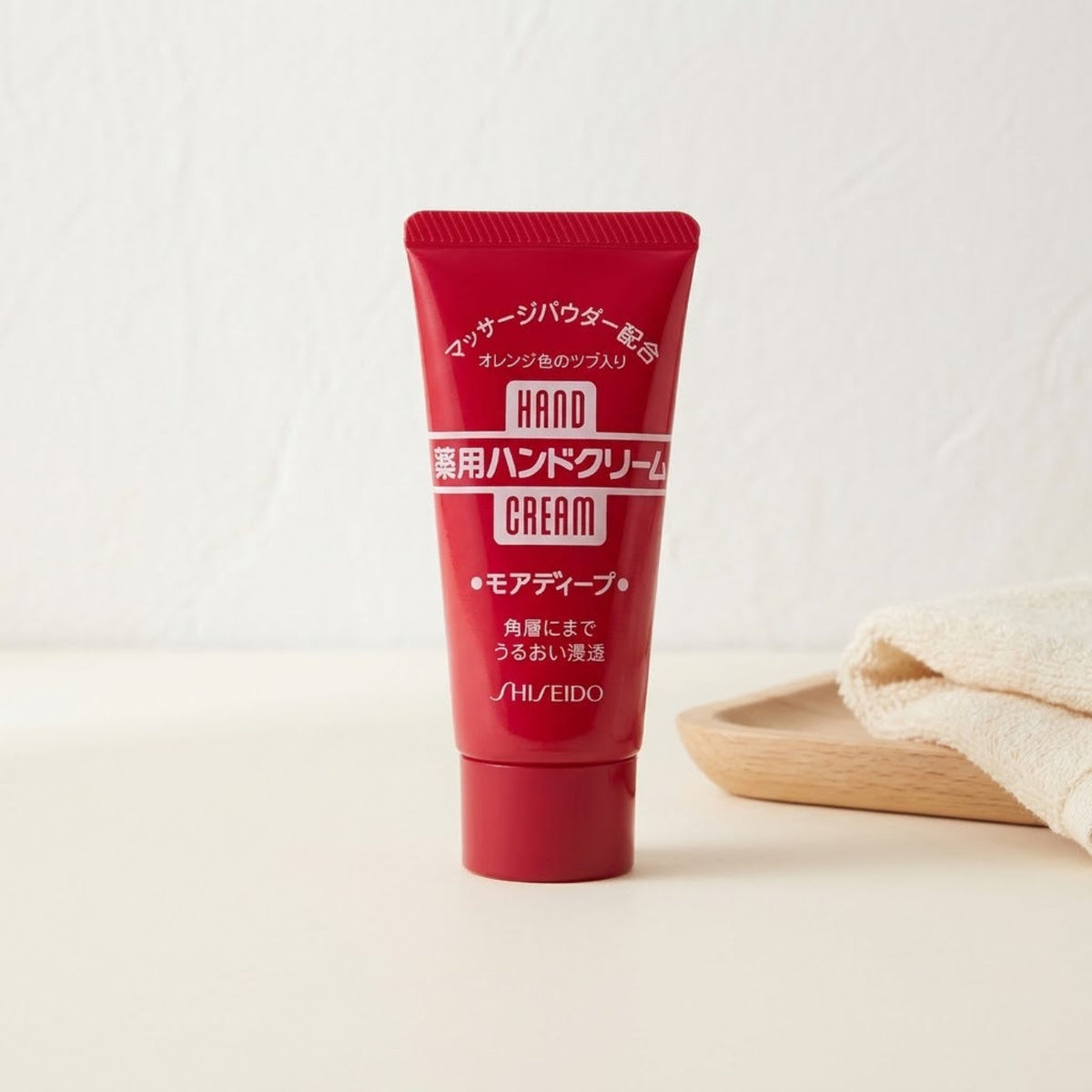 Shiseido FT More Deep Hand Cream 30g Japanese fragrance-free moisturizing hand cream background