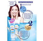 Softymo Collagen Cleansing Foam ingredients with hyaluronic acid and soy isoflavone for firm, moisturized skin.