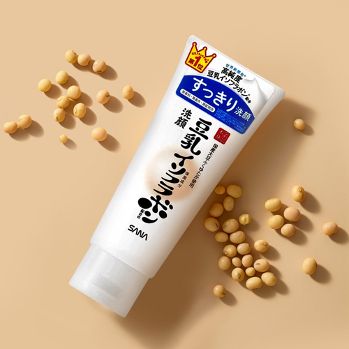 Japanese soy milk foaming facial cleanser