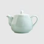 Taiwanese celadon ceramic tea set with five cups