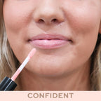 Taylor Made Organics lip gloss confident soft pink hydrating gloss
