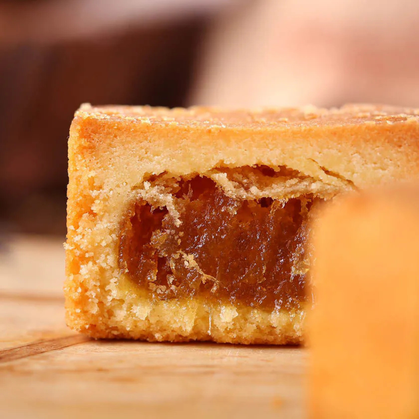 Taiwanese pineapple pastry with sweet pineapple filling