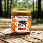 Organic Turmeric Wellness Honey – 100% Raw NY Creamed Honey