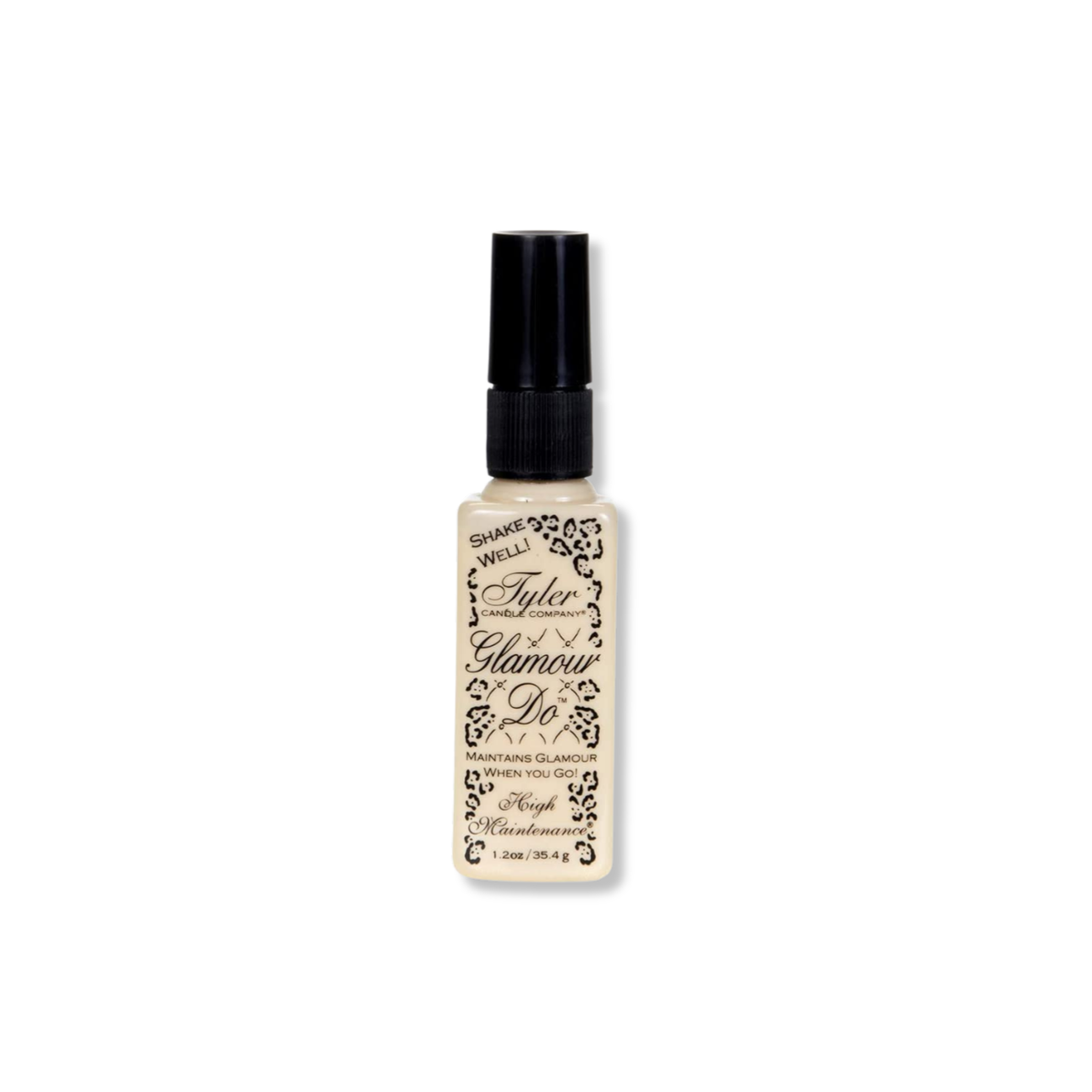 Tyler Candle Glamour Do High Maintenance 1.2 oz purse-size luxury toilet spray bottle