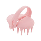 Side angle view of Vess Bihatsu Shampoo Brush with ergonomic handle