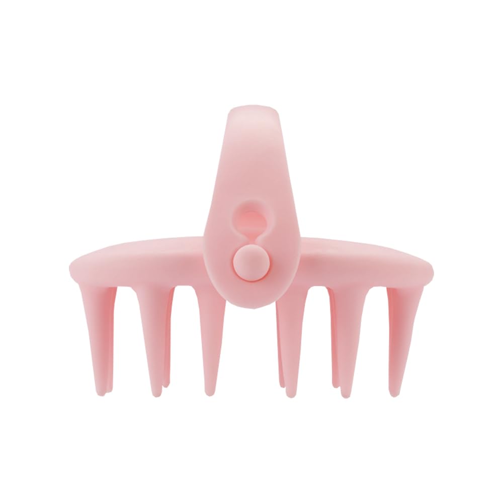 Vess Bihatsu Shampoo Brush – pink Japanese scalp massager for deep cleansing and healthy hair