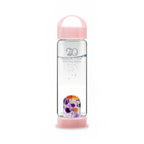 Gemstone Bottle Anti-Slip Silicone Grip Handle Pink on Bottle - Shen Yun Collections