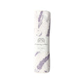 Whispering Willow Lavender Tea Towel – Natural cotton flour sack kitchen towel with hand-drawn lavender design