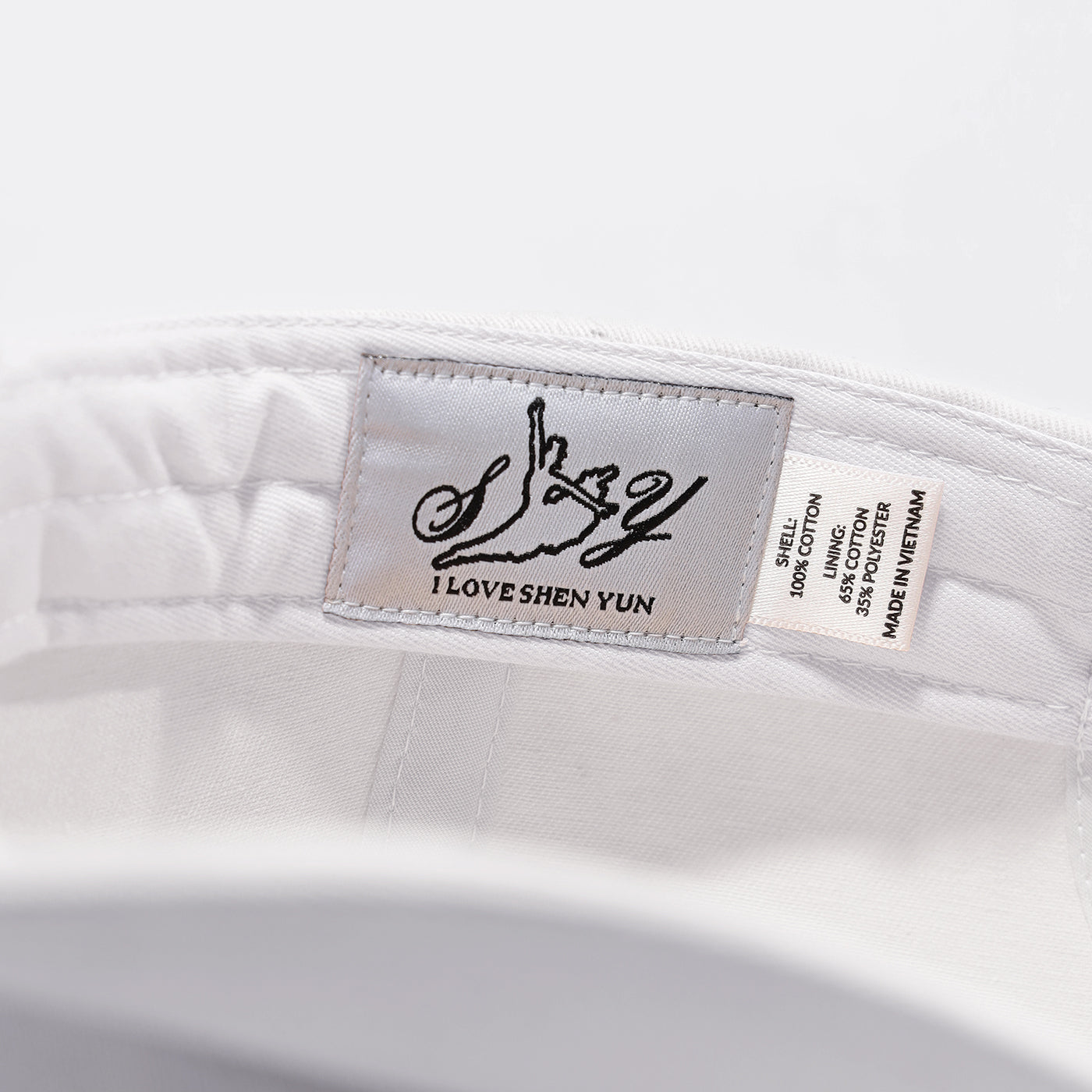 Zhen Shan Ren Classic Cap White Logo - Shen Yun Collections