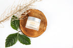 Close-up texture of horse oil moisturizing cream