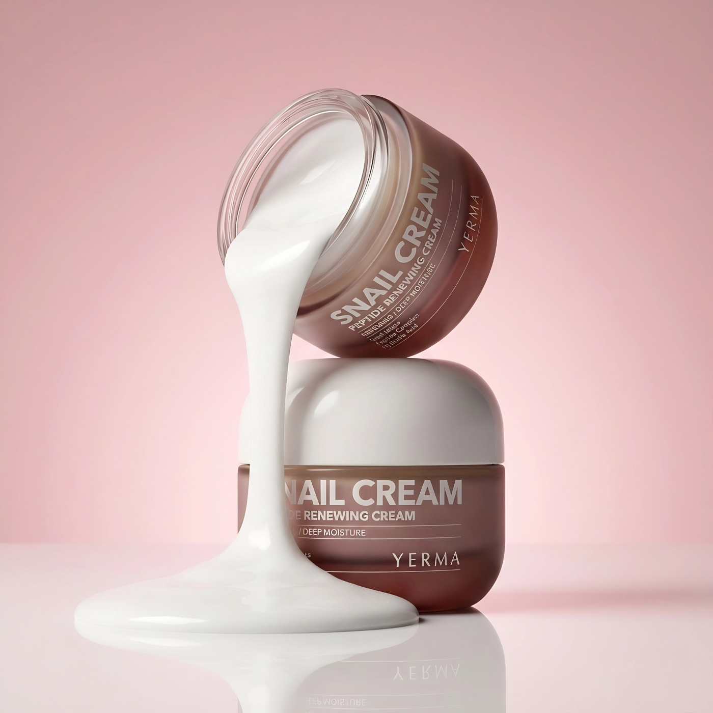 Yerma snail peptide renewing cream for skin repair