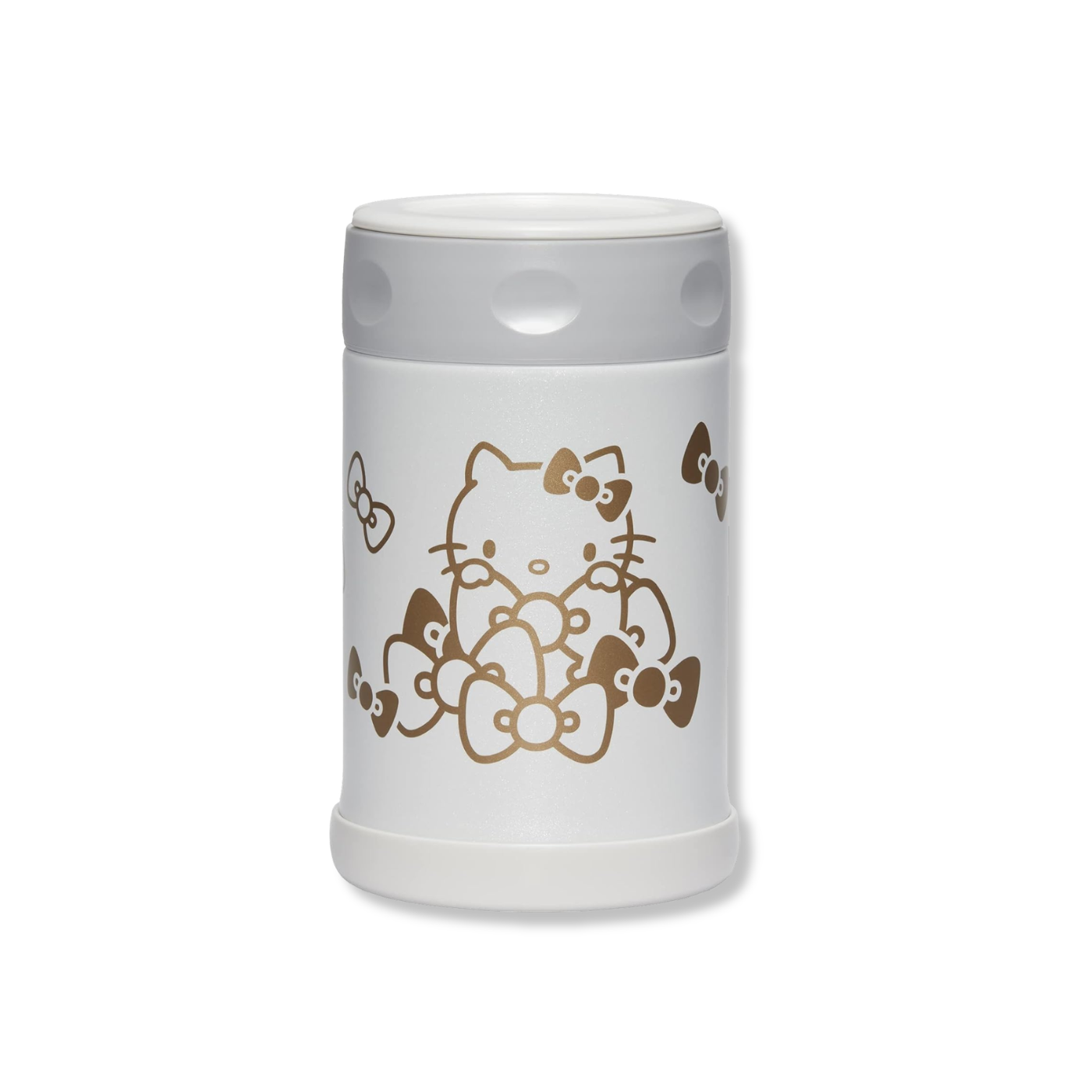 Zojirushi Hello Kitty white stainless steel vacuum food jar 0.5L