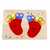Toysters Colorful Foot Puzzle