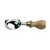 Stainless Steel Ice Cream Scoop with Wooden Handle