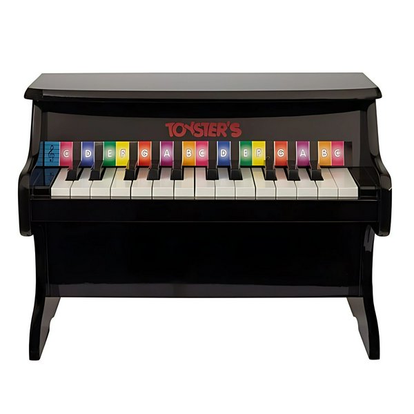 Toysters Black Wooden Piano
